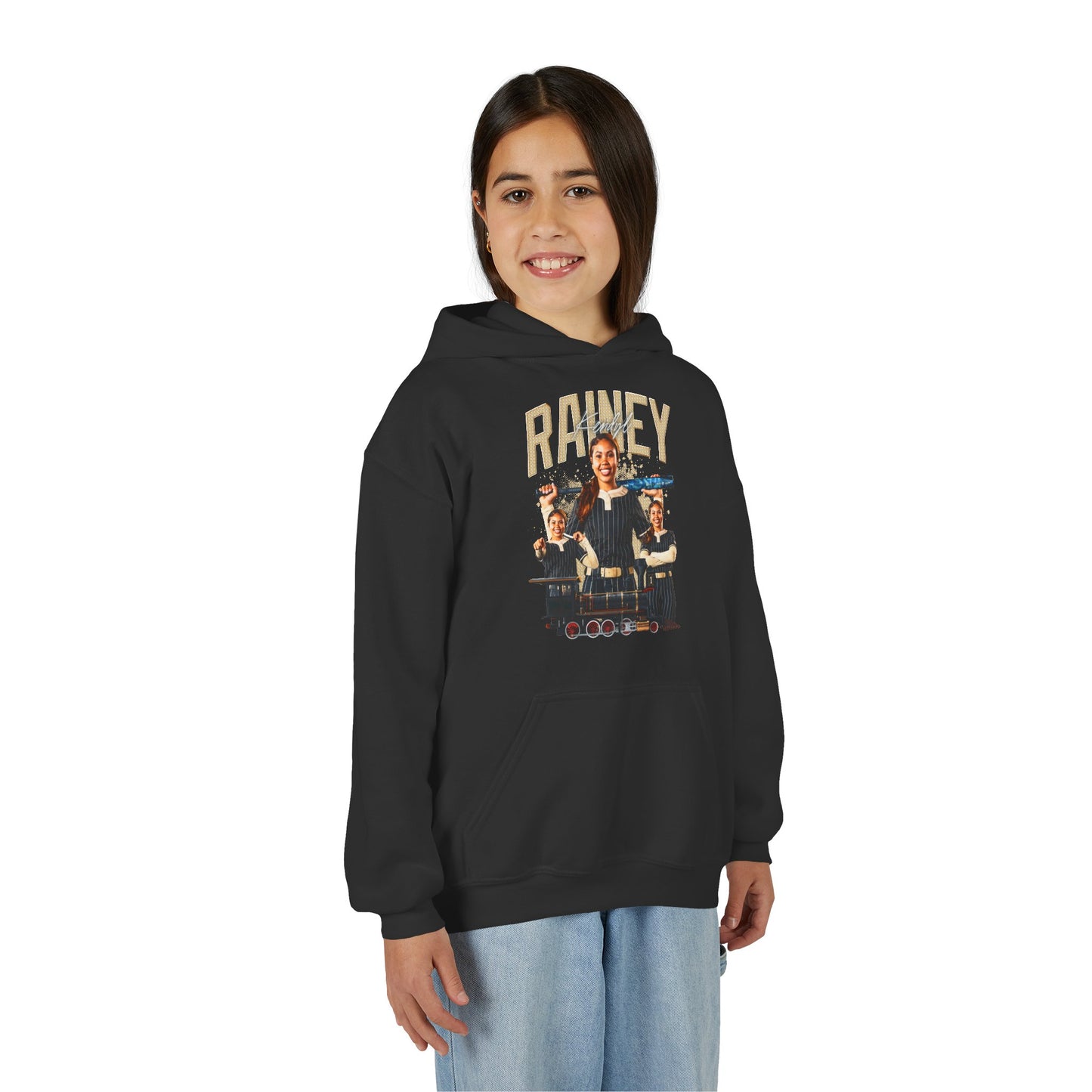 Kendyl Rainey Last Name Highlight Kids Hoodie