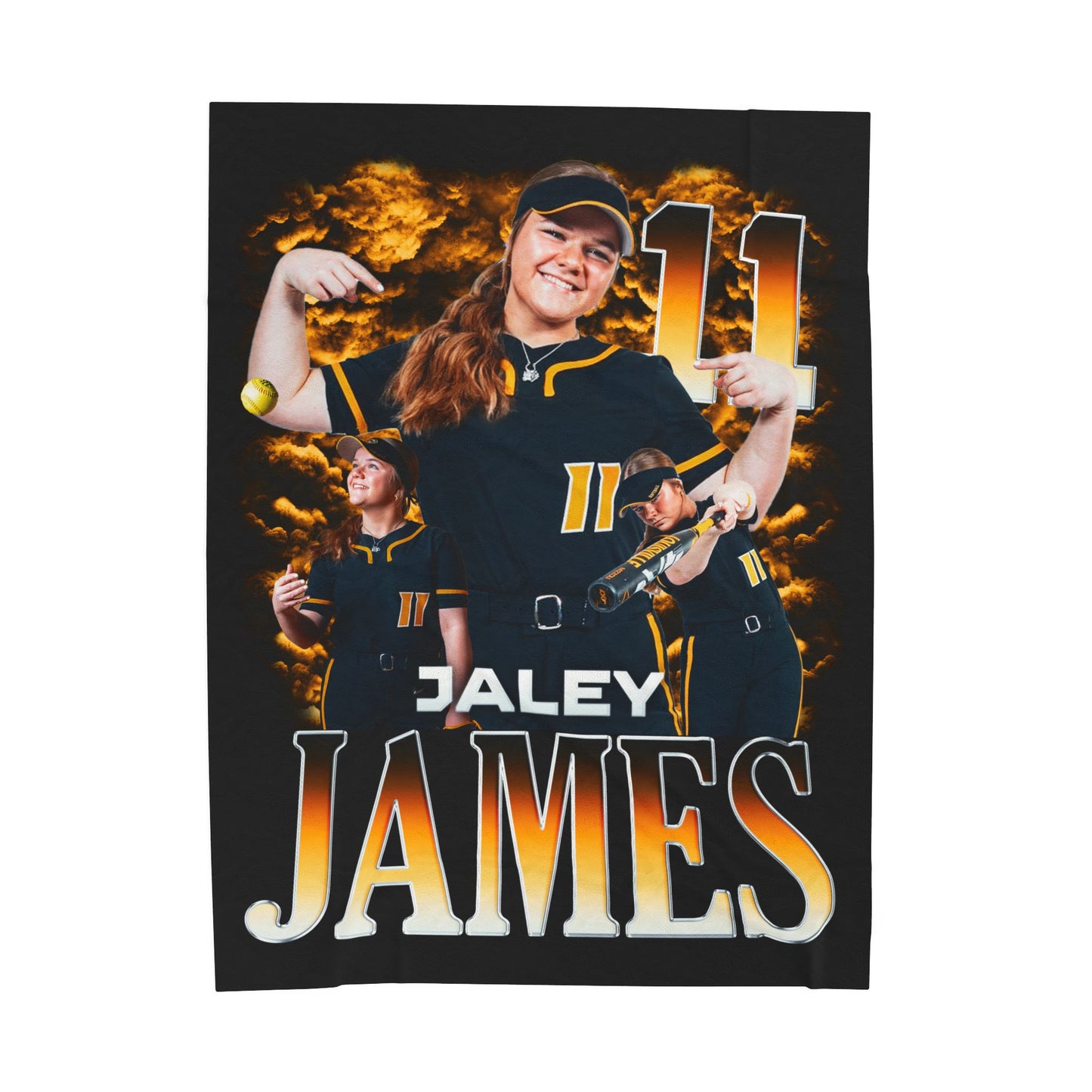 Jaley James Faith Based 60"-80" Plush Blanket