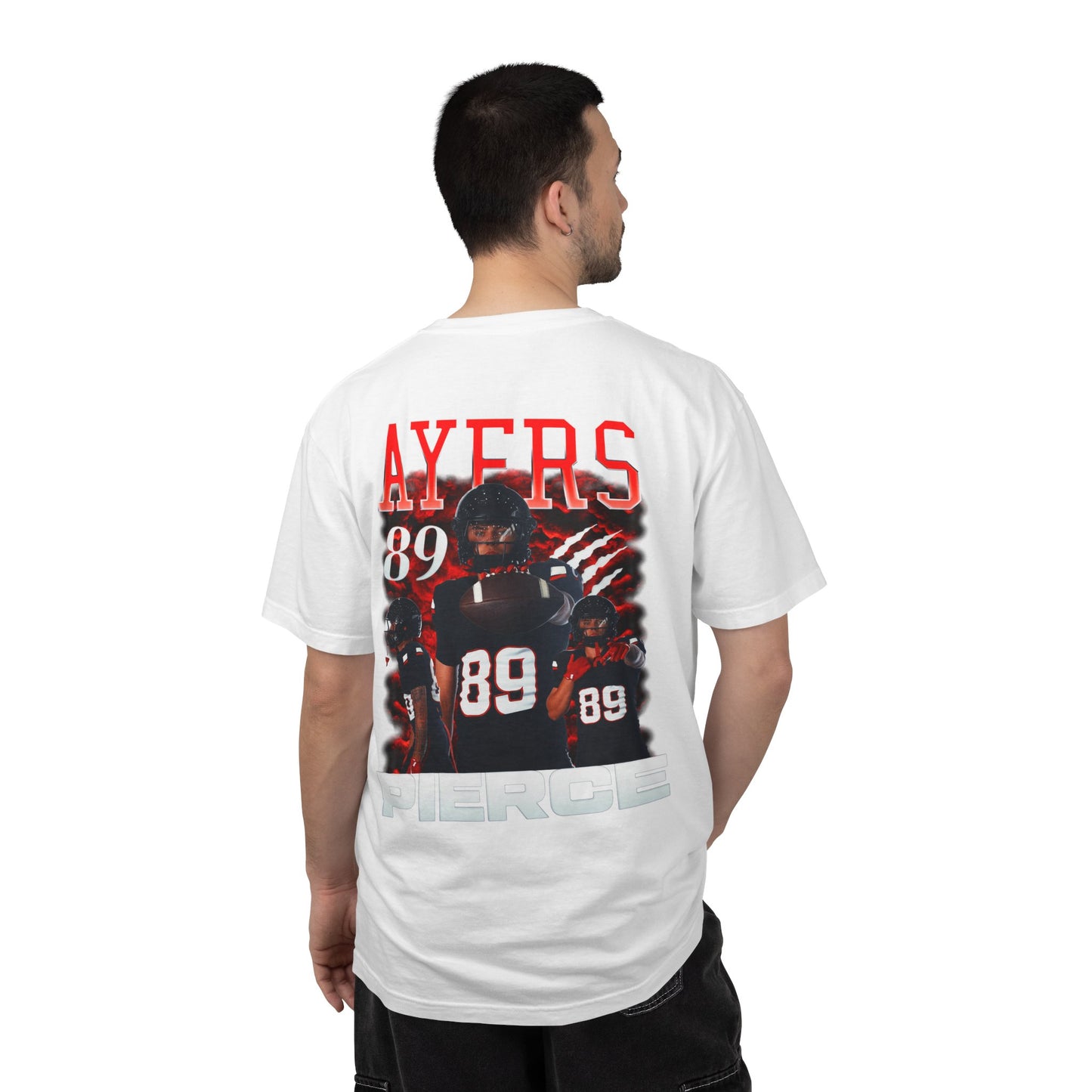 Pierce Ayers Logo Front & Back Premium Tee