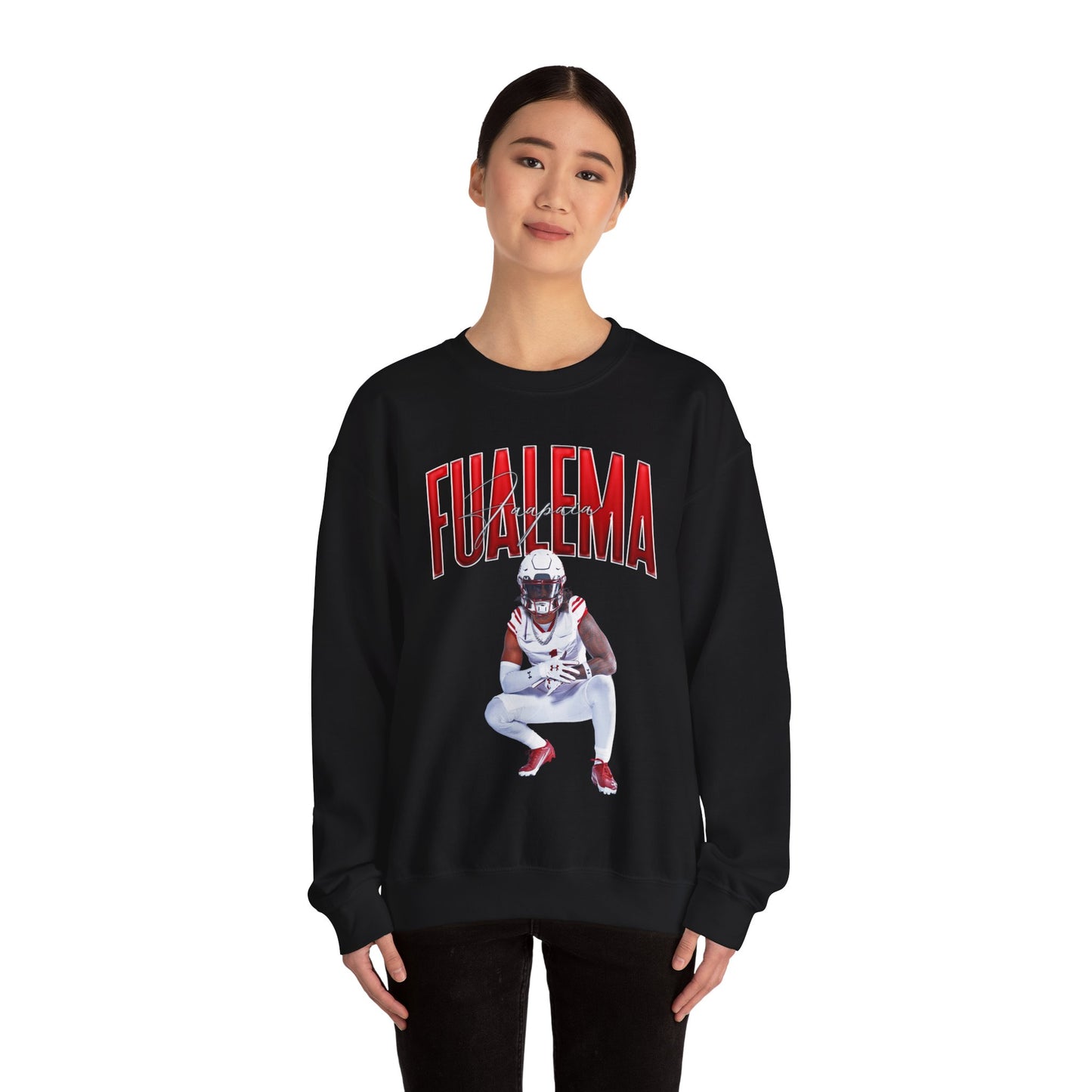 Faapaia Fualema Big Last Name Crewneck Sweatshirt