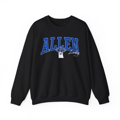 Landry Allen Curved Combo Colored Crewneck Sweatshirt
