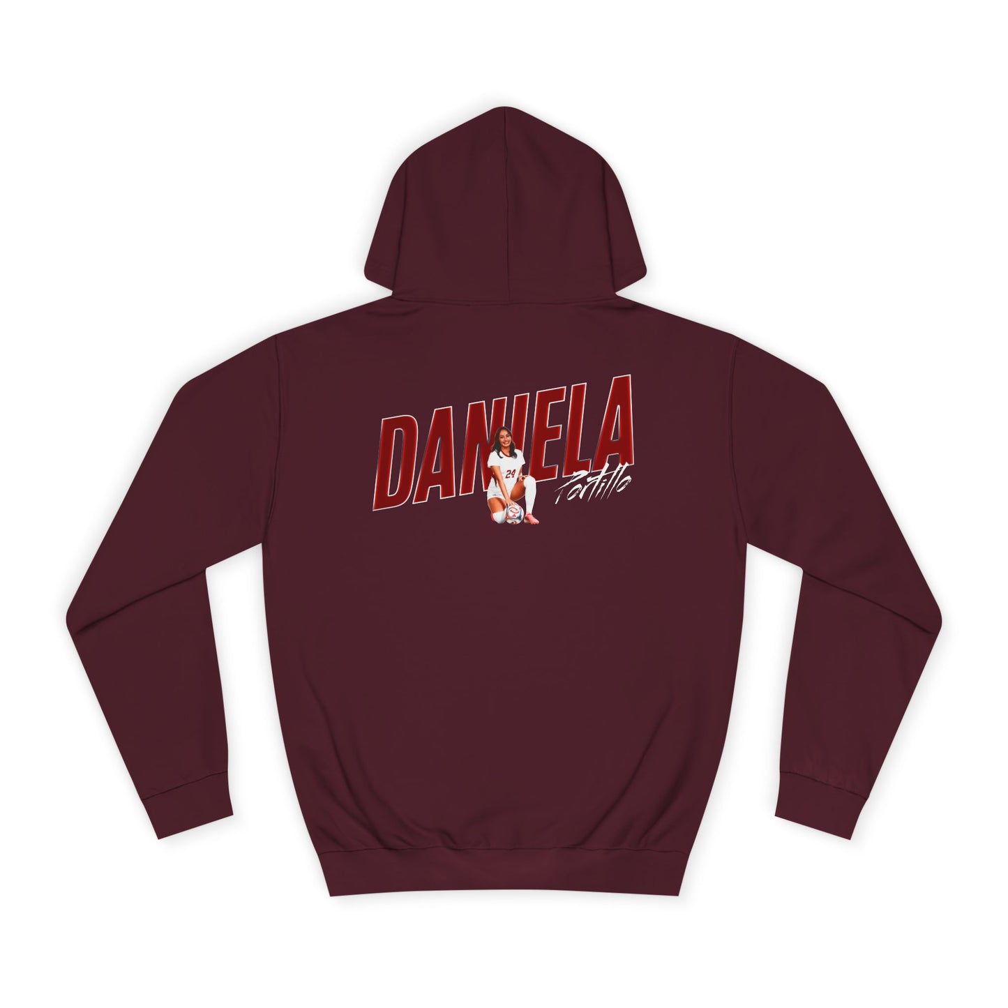 Daniela Portillo Cursive Combo Colored Premium Hoodie