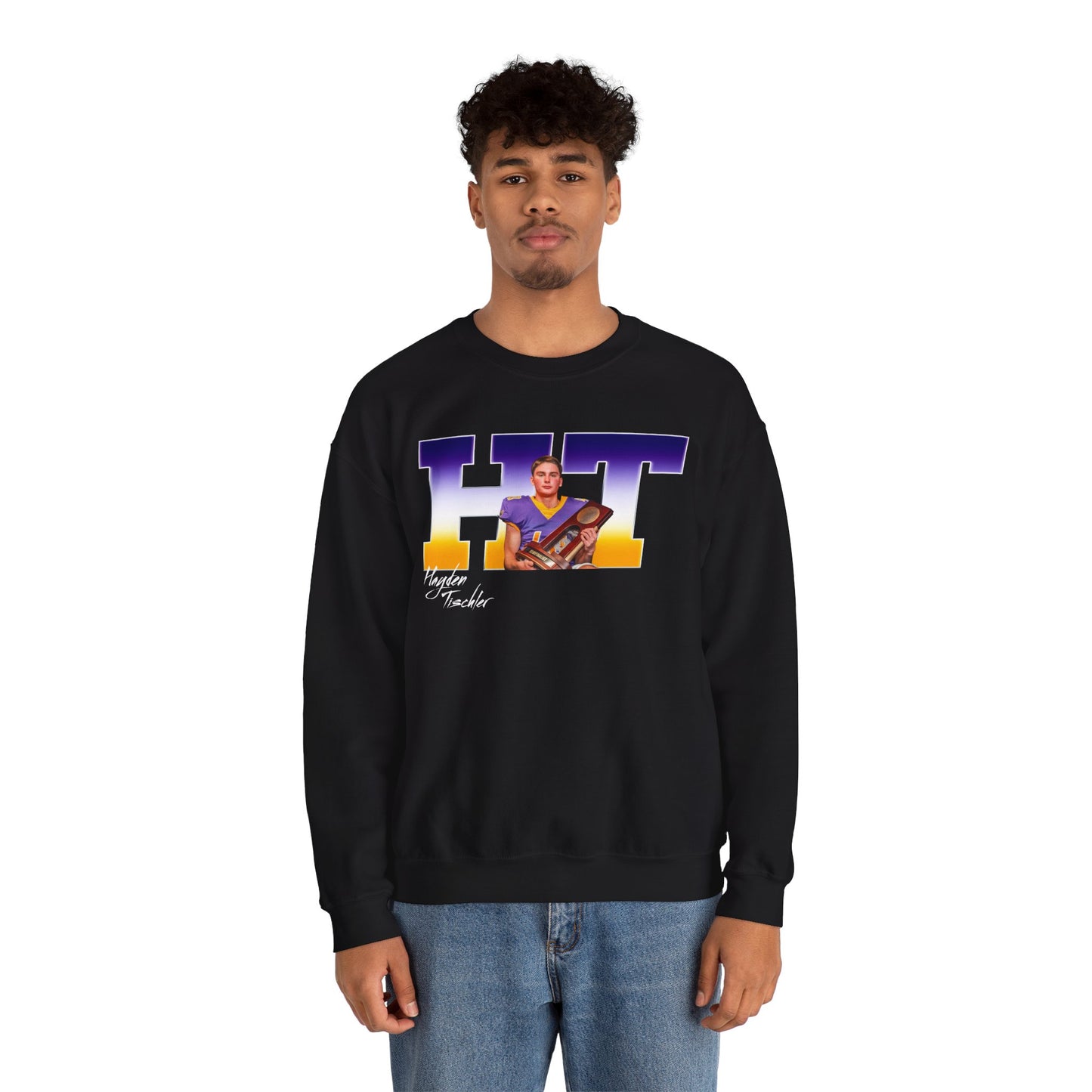 Hayden Tischler Big Initials Crewneck Sweatshirt
