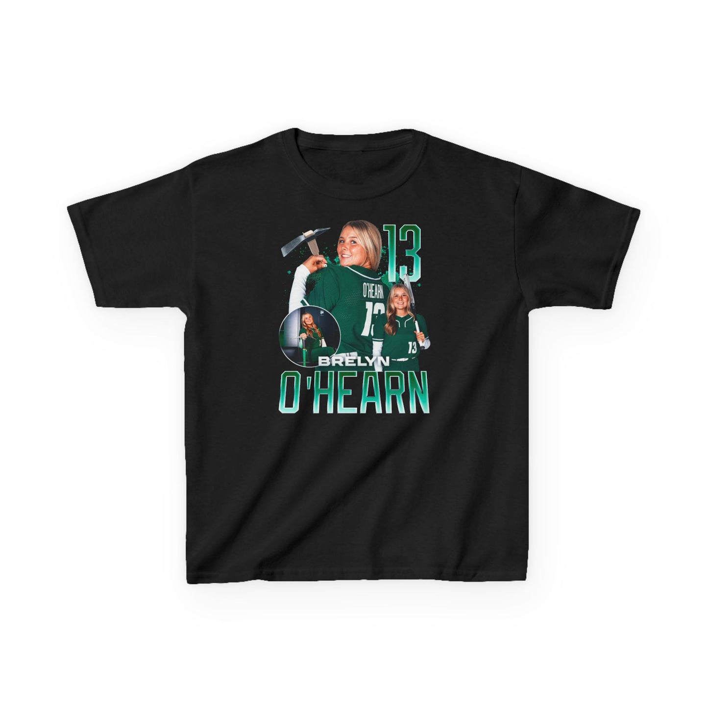 Brelyn O'Hearn Name & Number Ombre Kids Tee