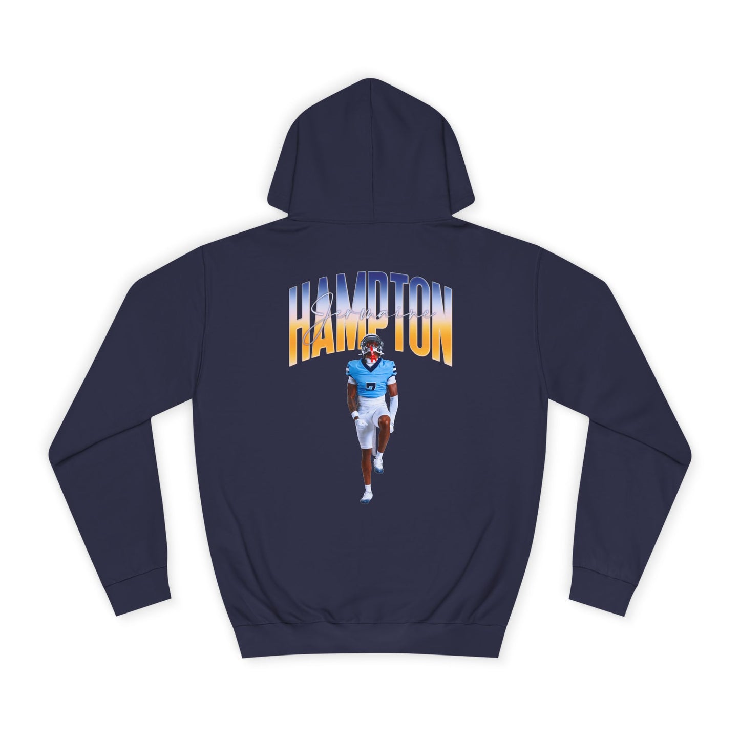 Jermaine Hampton Curved Combo Colored Premium Hoodie