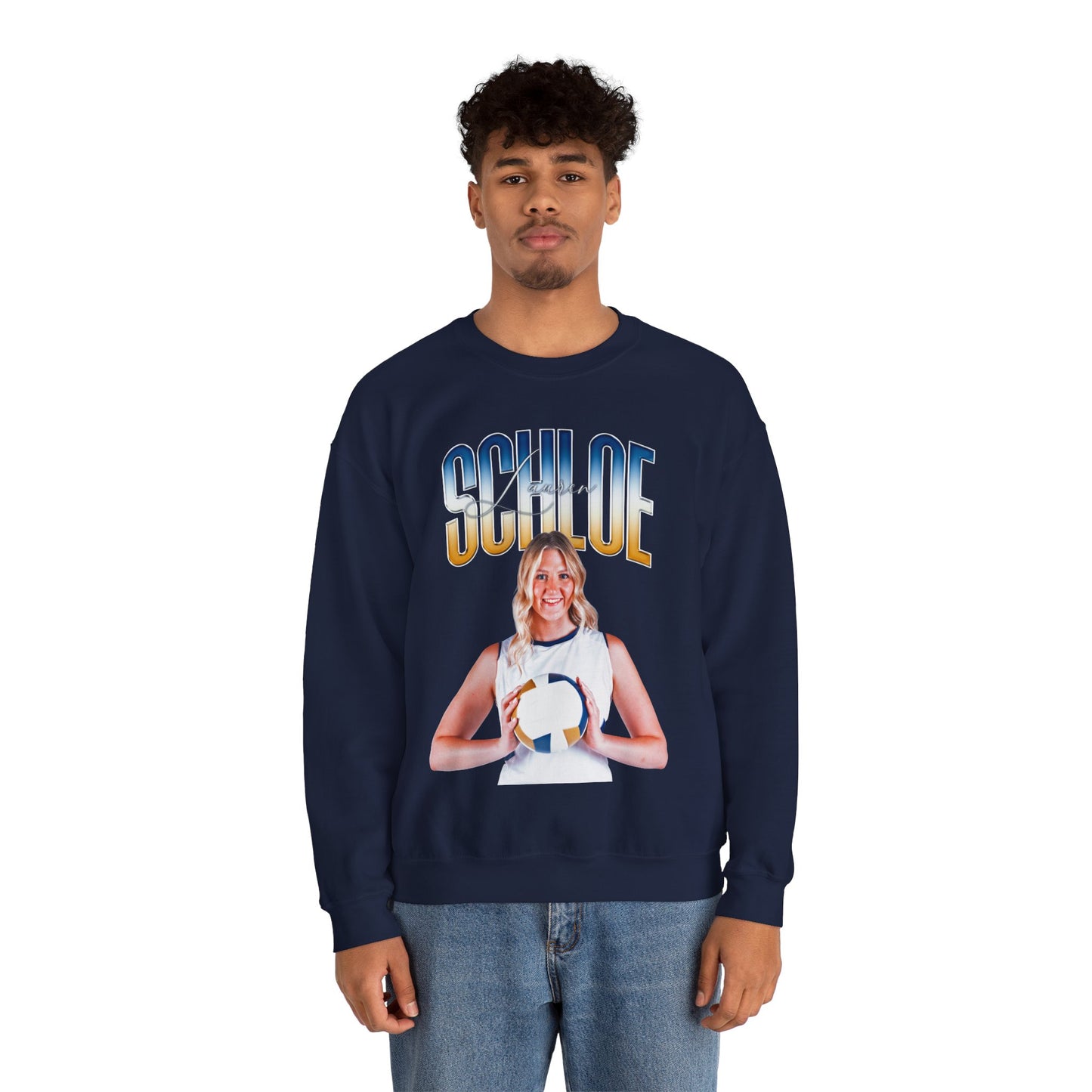 Lauren Schloe Athlete Glory Crewneck Sweatshirt