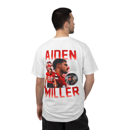 Aiden Miller Logo Front & Back Premium Tee