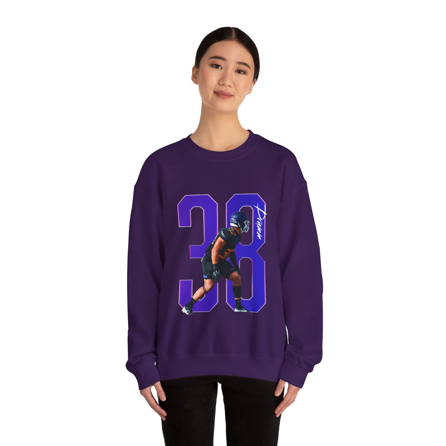 Nathan Drumm Player Icon Number Crewneck Sweatshirt