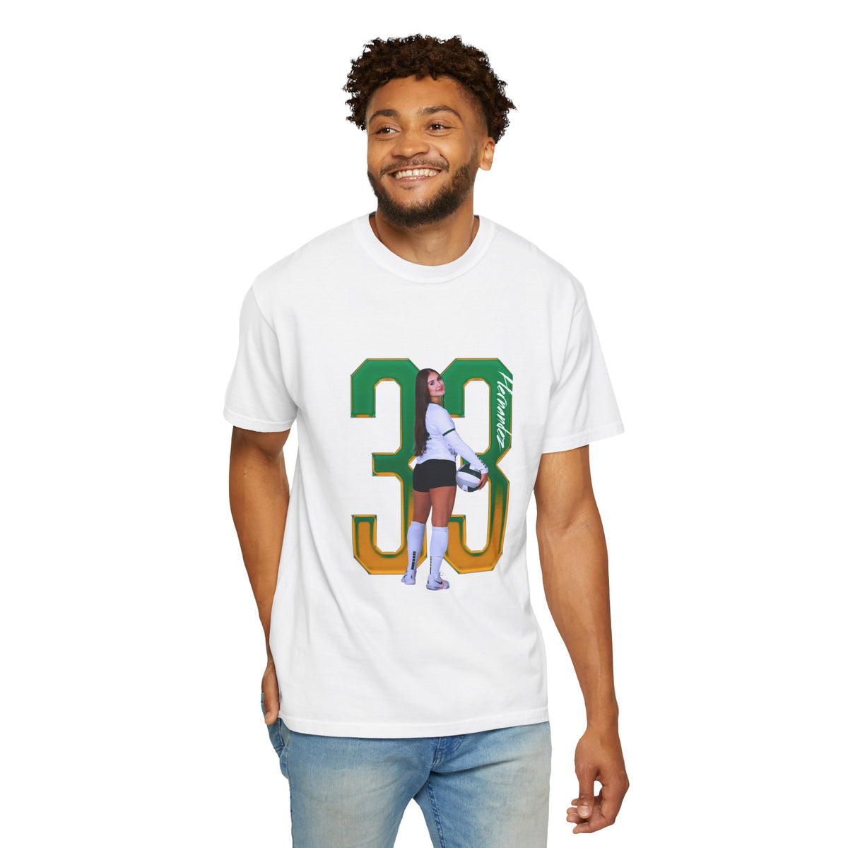 Jules Hernandez Player Icon Number Premium Tee