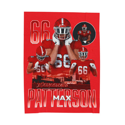 Max Patterson 60"-80" Plush Blanket