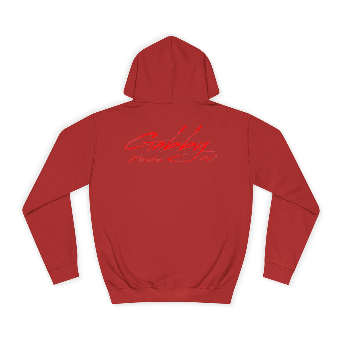 Gabby Morales Cursive Name & Number Premium Hoodie