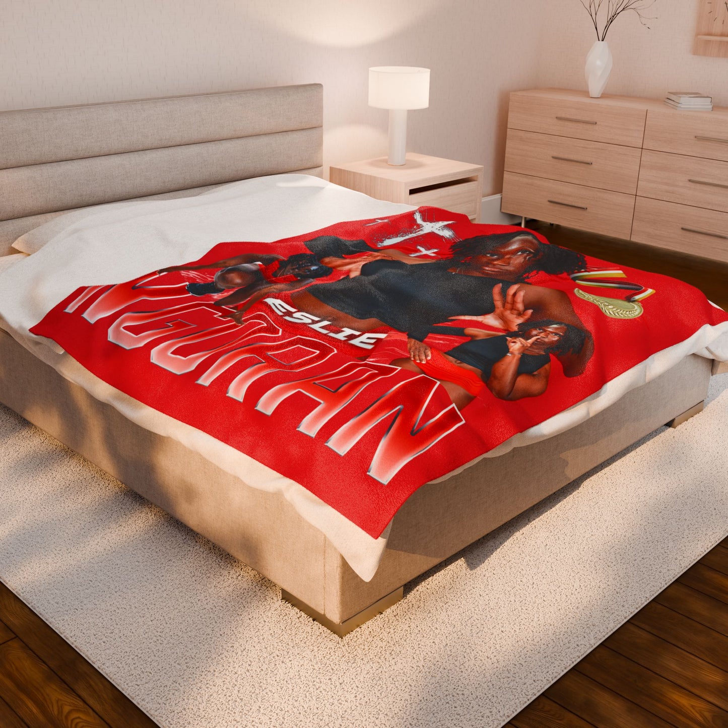 Eslie Ngoran Faith Based 60"-80" Plush Blanket