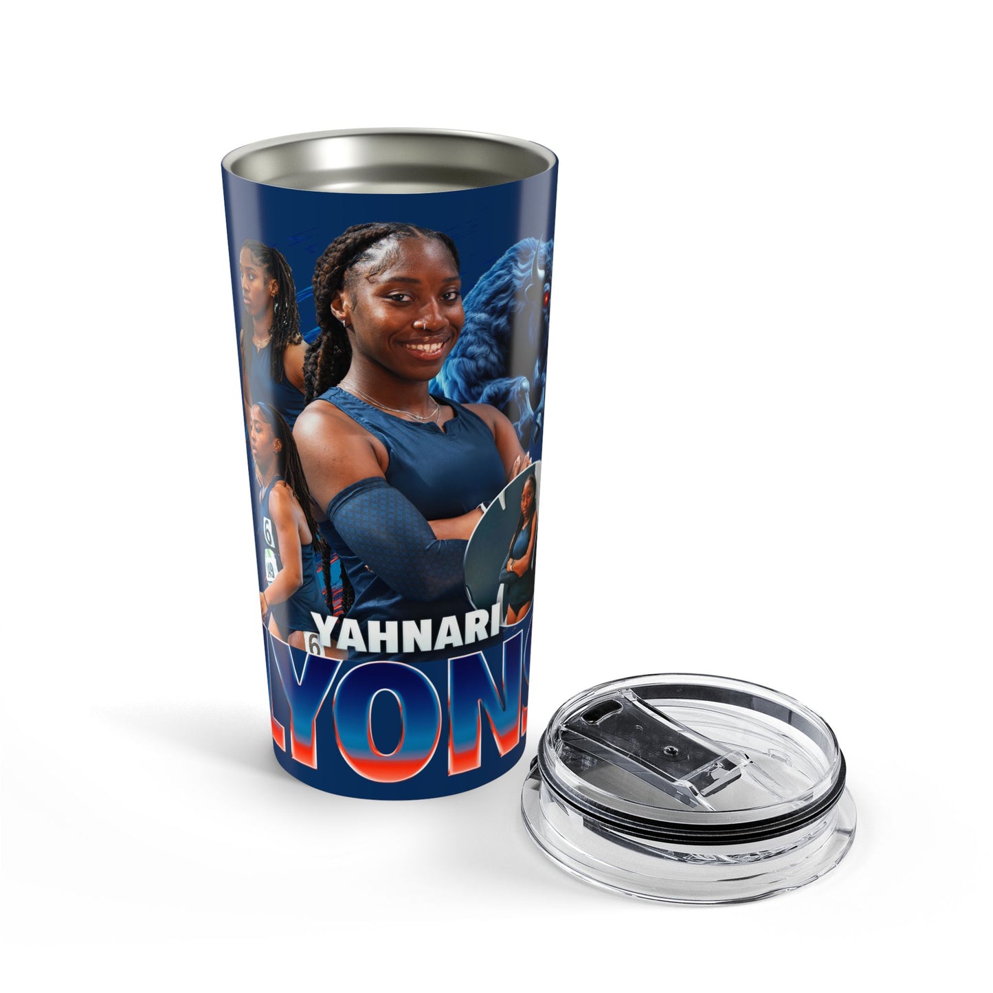 Yahnari Lyons Team Mascot 20oz Tumbler