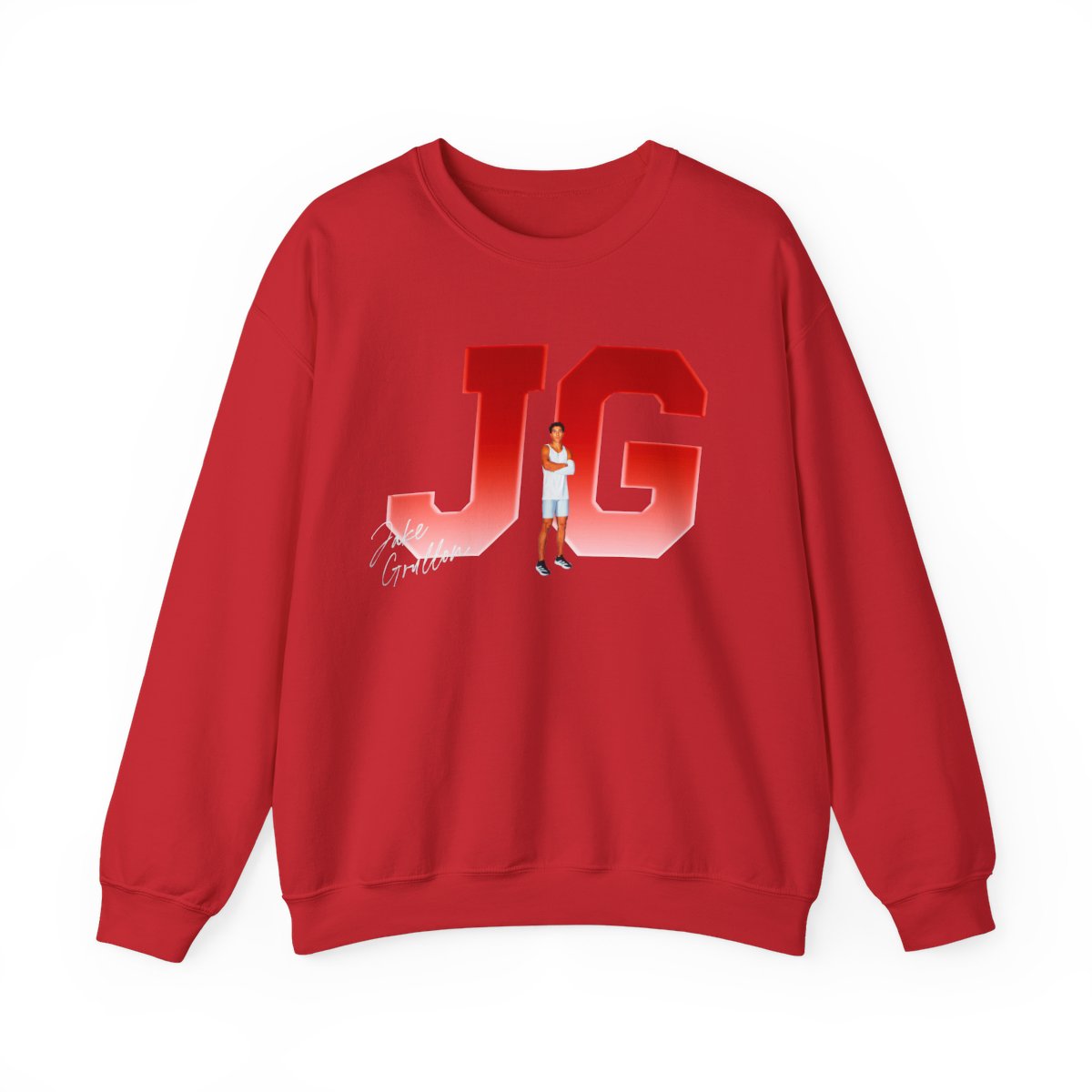 Jake Grullon Big Initials Crewneck Sweatshirt