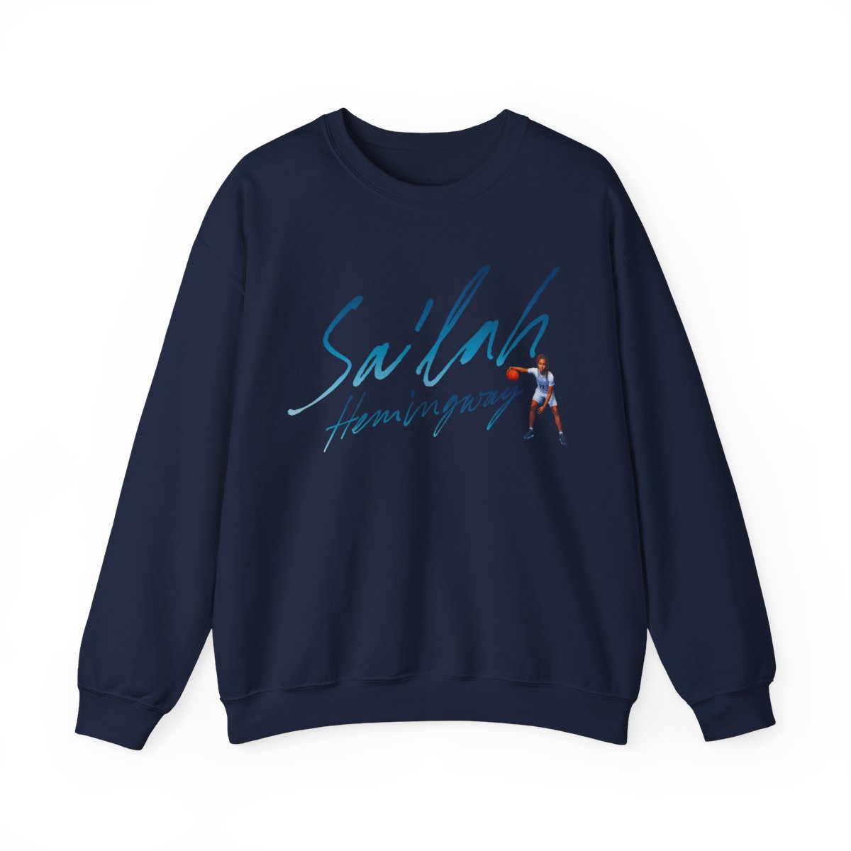 Sa'Lah Hemingway Cursive Crewneck Sweatshirt