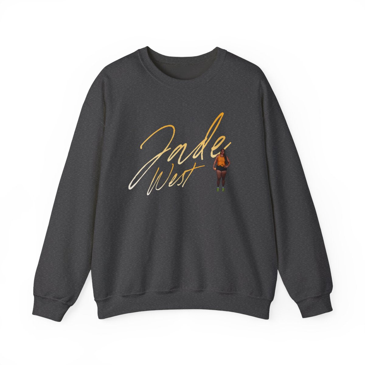 Jade West Cursive Crewneck Sweatshirt