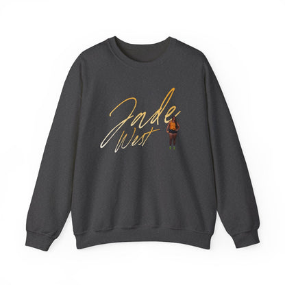 Jade West Cursive Crewneck Sweatshirt