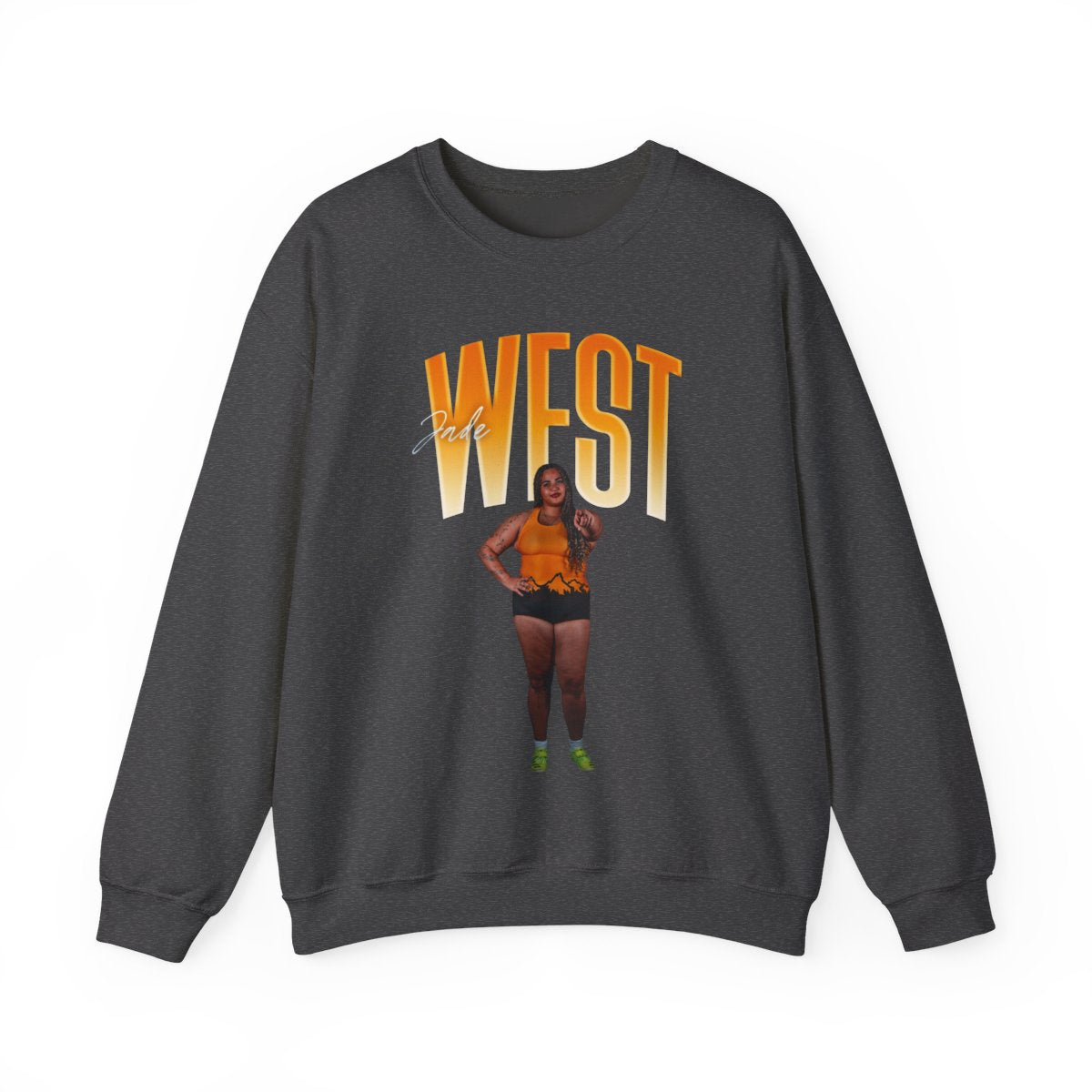 Jade West Athlete Glory Crewneck Sweatshirt