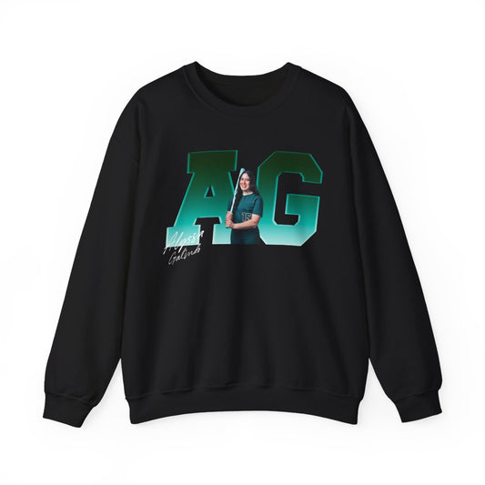 Alyssa Galindo Big Initials Crewneck Sweatshirt