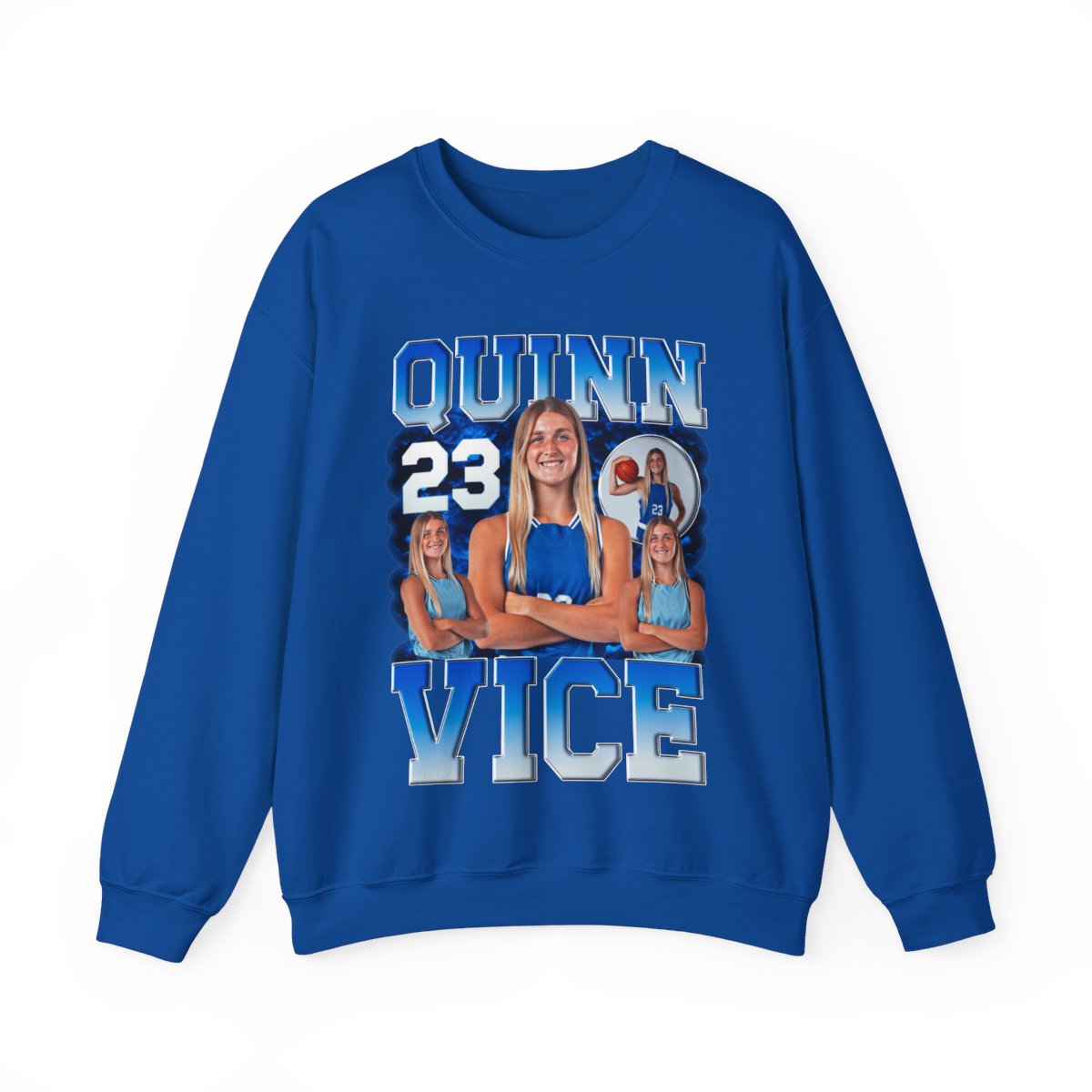 Quinn Vice Hombre Combo Crewneck Sweatshirt