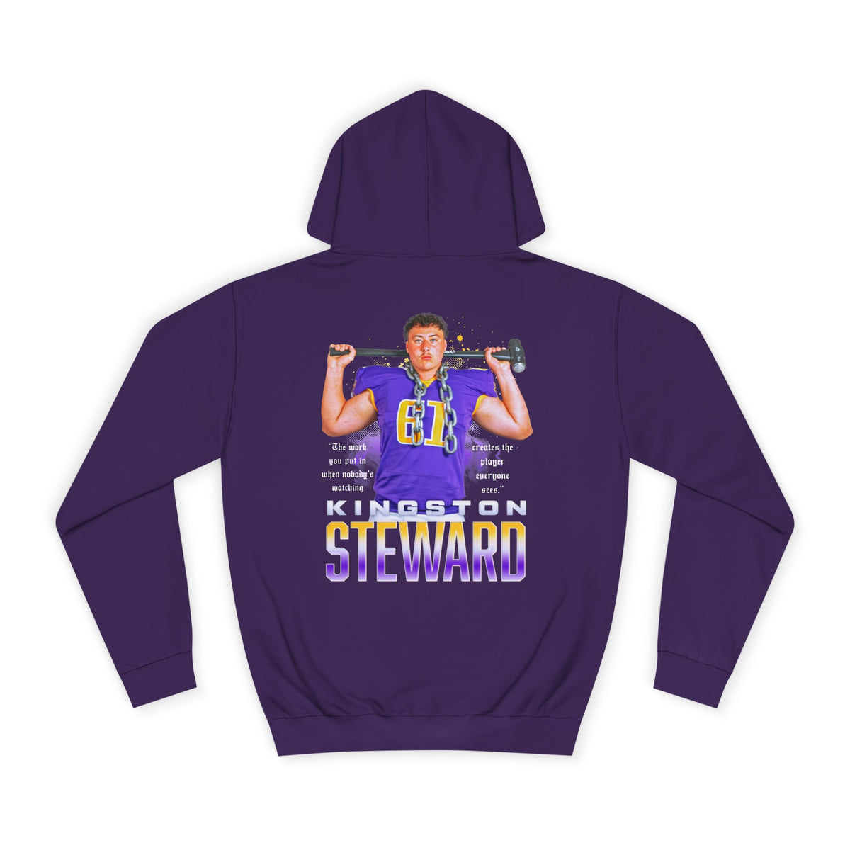 Kingston Steward Featured Quote Premium Hoodie