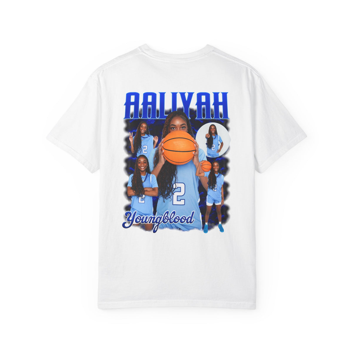 Aaliyah Youngblood Logo Front & Back Premium Tee