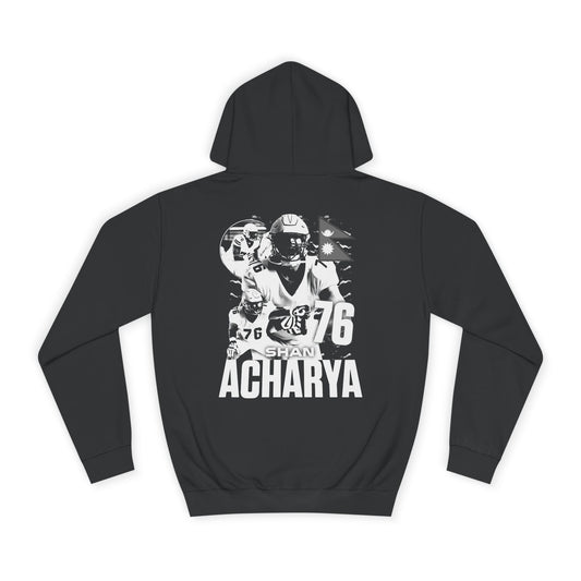 Shan Acharya Premium Vintage Blackout Hoodie