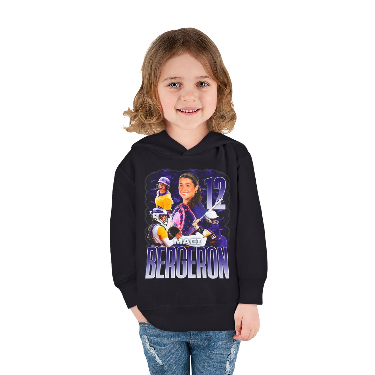 Maci Bergeron Toddler Pullover Hoodie