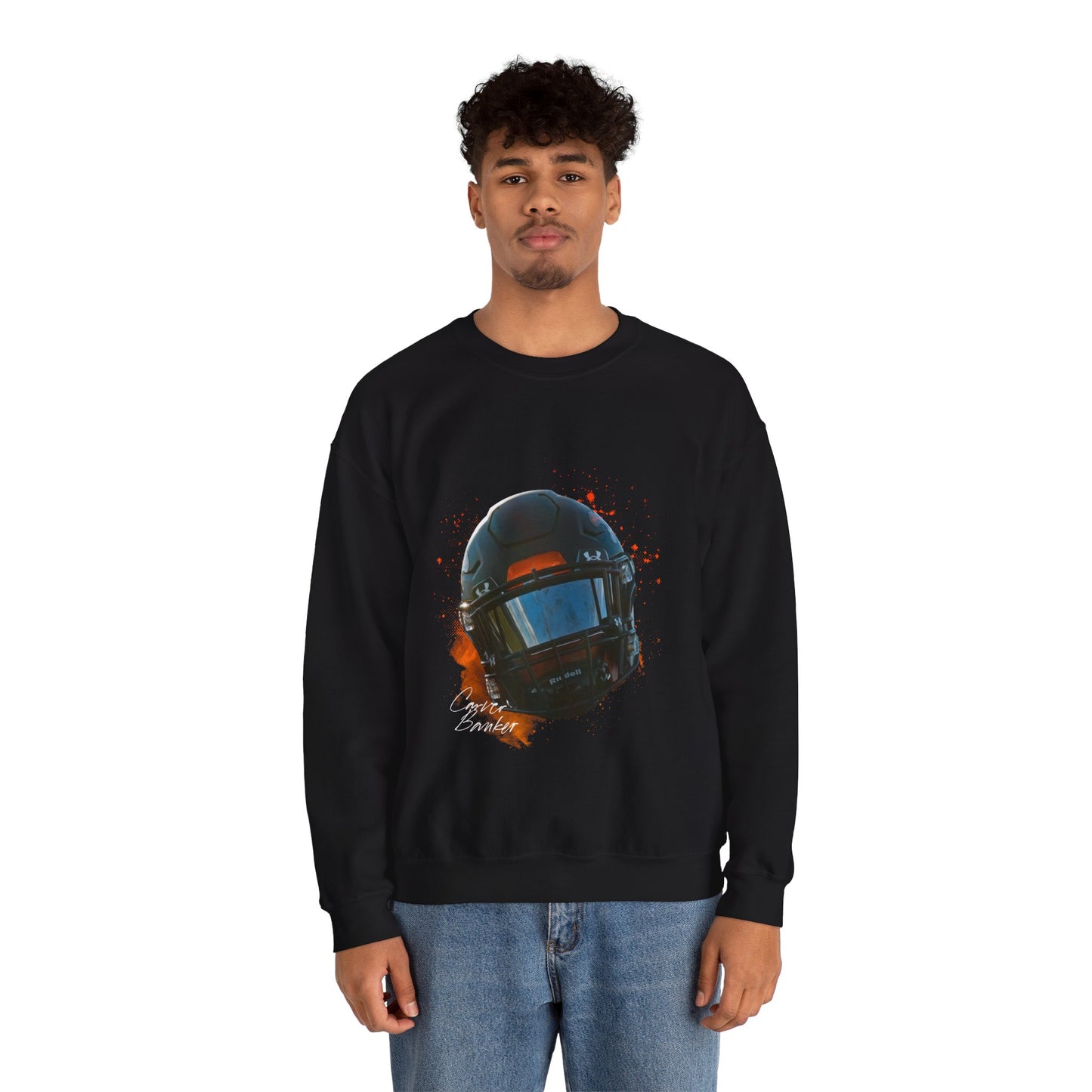 Carver Banker Big Head Crewneck Sweatshirt