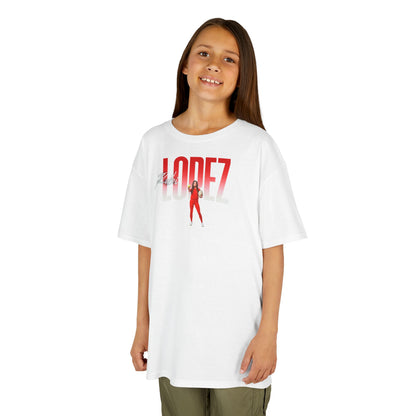 Rubi Lopez Big Last Name Kids Tee
