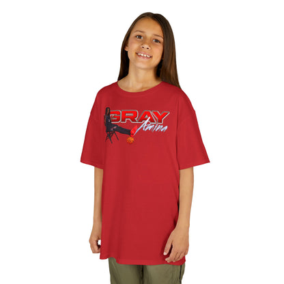 Amina Gray Big Last Name Kids Tee