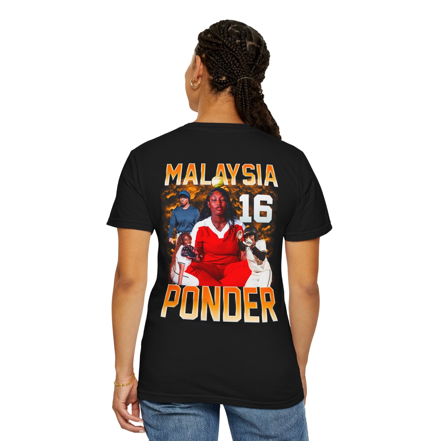 Malaysia Ponder Logo Front & Back Premium Tee