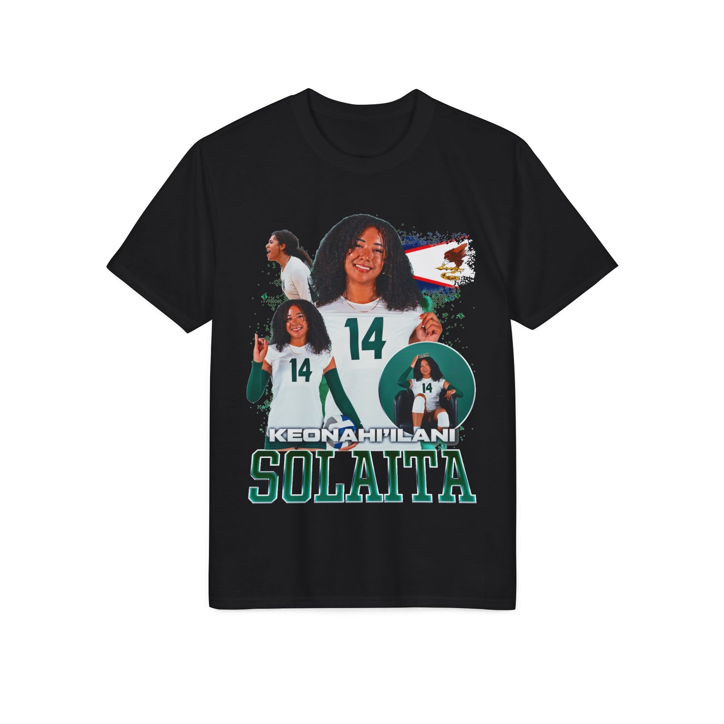 Keonahi'Ilani Solaita Performance T-Shirt