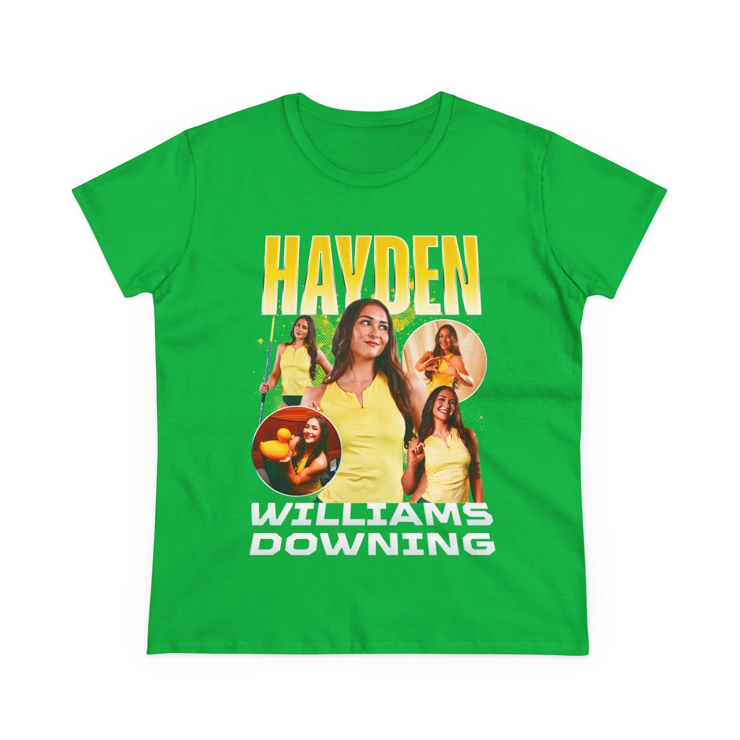 Hayden Williams-Downing Colored & White Combo Women's Tee