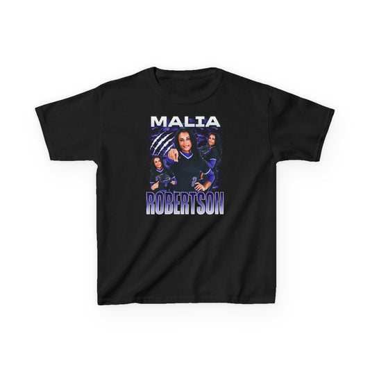 Malia Robertson White & Combo Colored Kids Tee