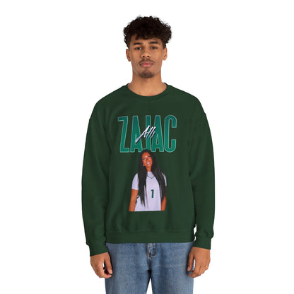 Alli Zajac Curved Combo Colored Crewneck Sweatshirt