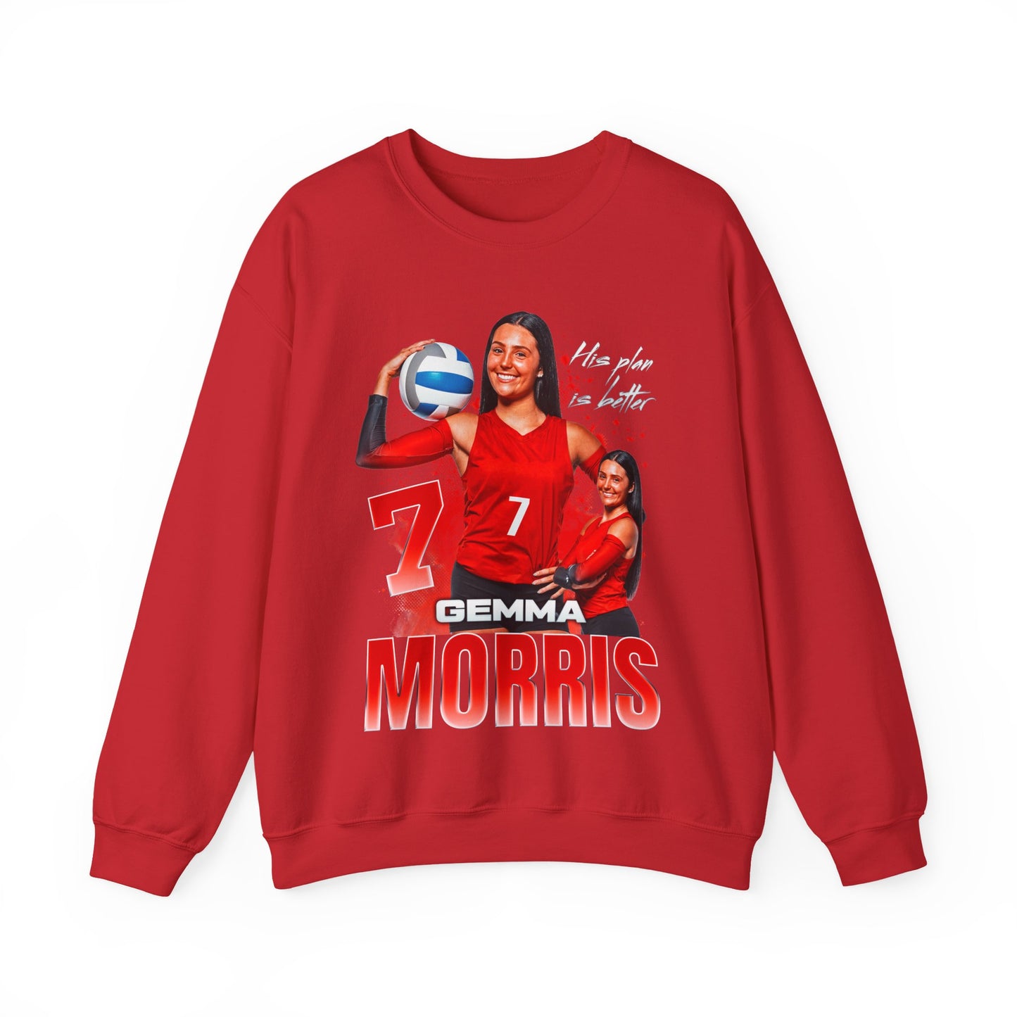 Gemma Morris Featured Quote Crewneck Sweatshirt
