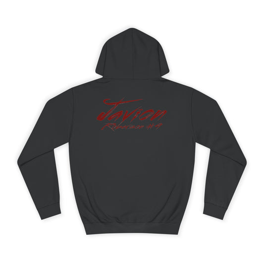 Javion Roberson Cursive Name & Number Premium Hoodie