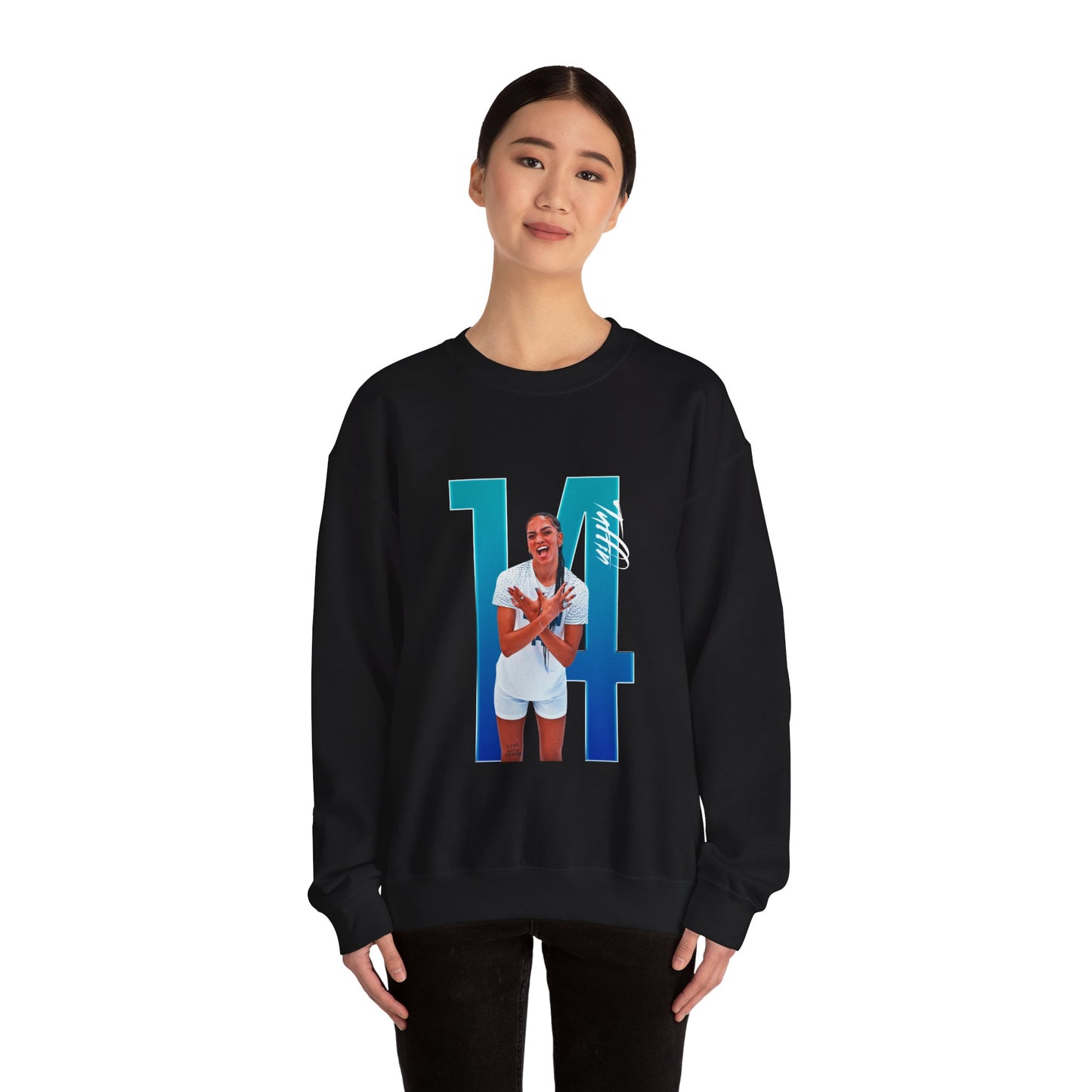 Jada Tuffin Player Icon Number Crewneck Sweatshirt