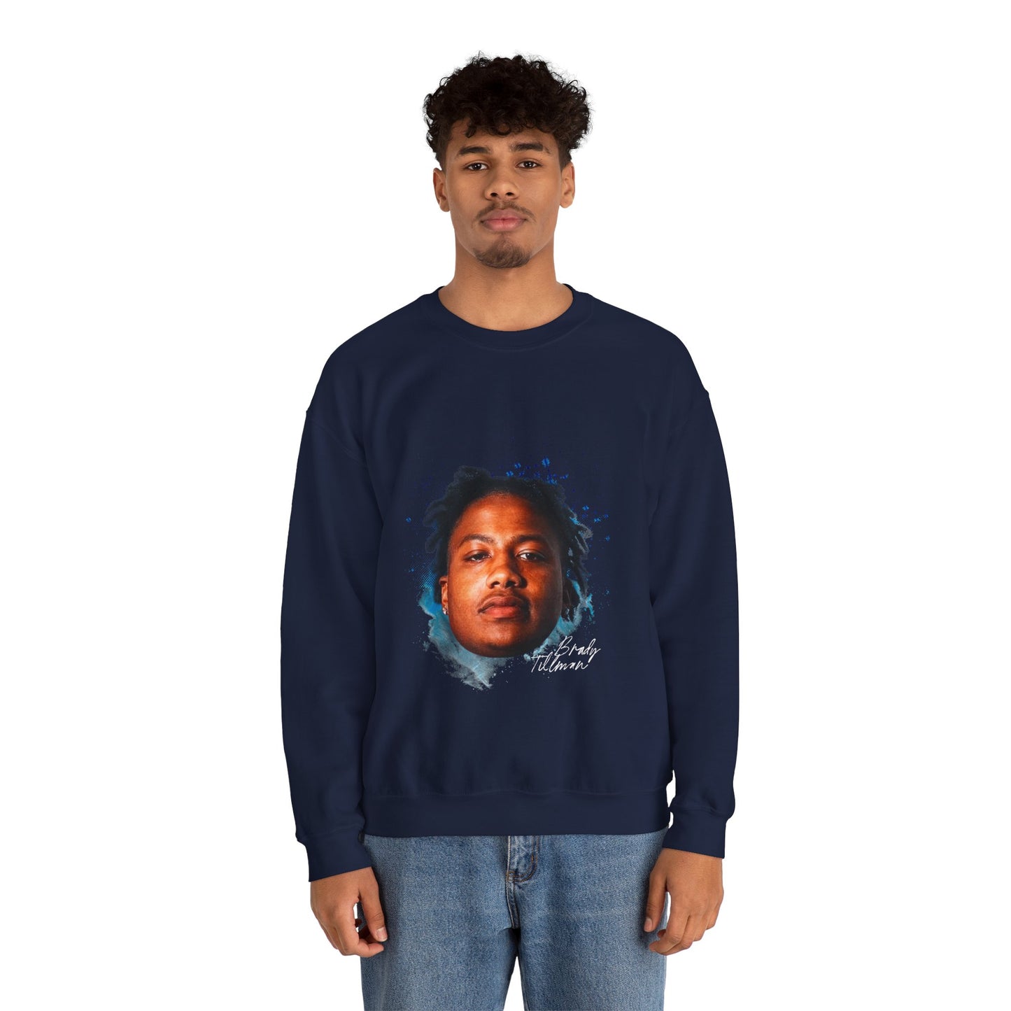 Brady Tillman Big Head Crewneck Sweatshirt
