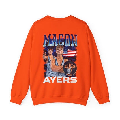 Macon Ayers Logo Front & Back Crewneck