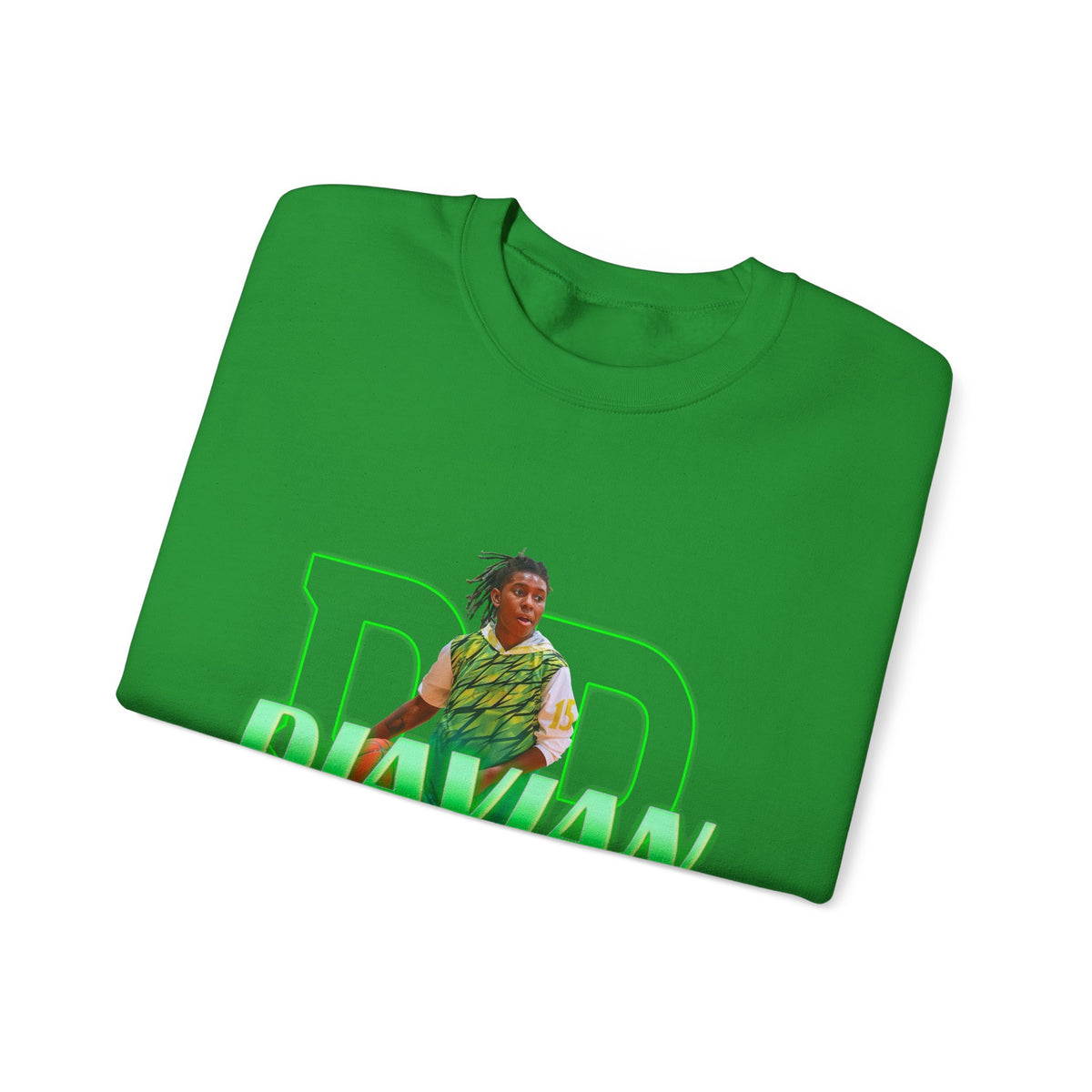 Diavian Robinson Player Icon Initials Crewneck Sweatshirt