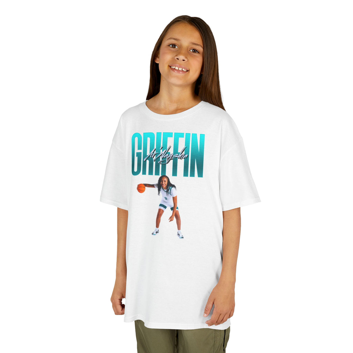 Ar'Nayshia Griffin Big Last Name Kids Tee