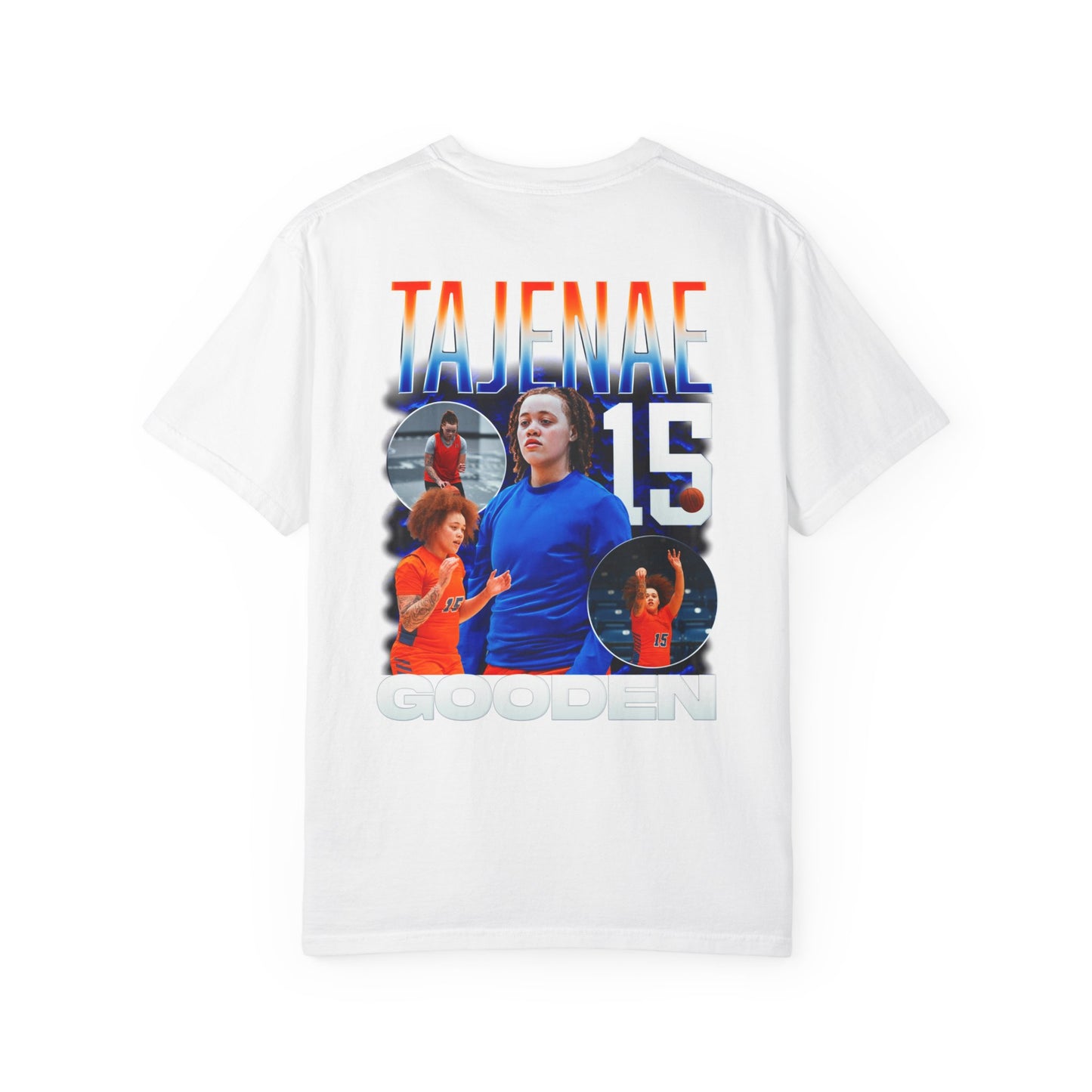 Tajenae Gooden Logo Front & Back Premium Tee