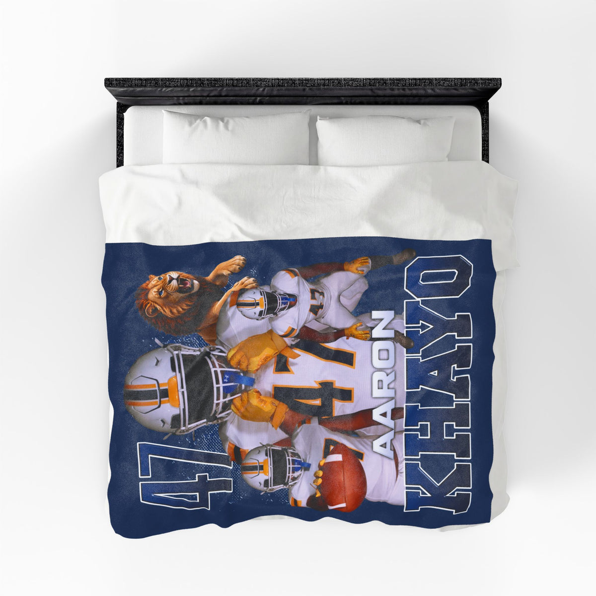 Aaron Khayo 60"-80" Plush Blanket