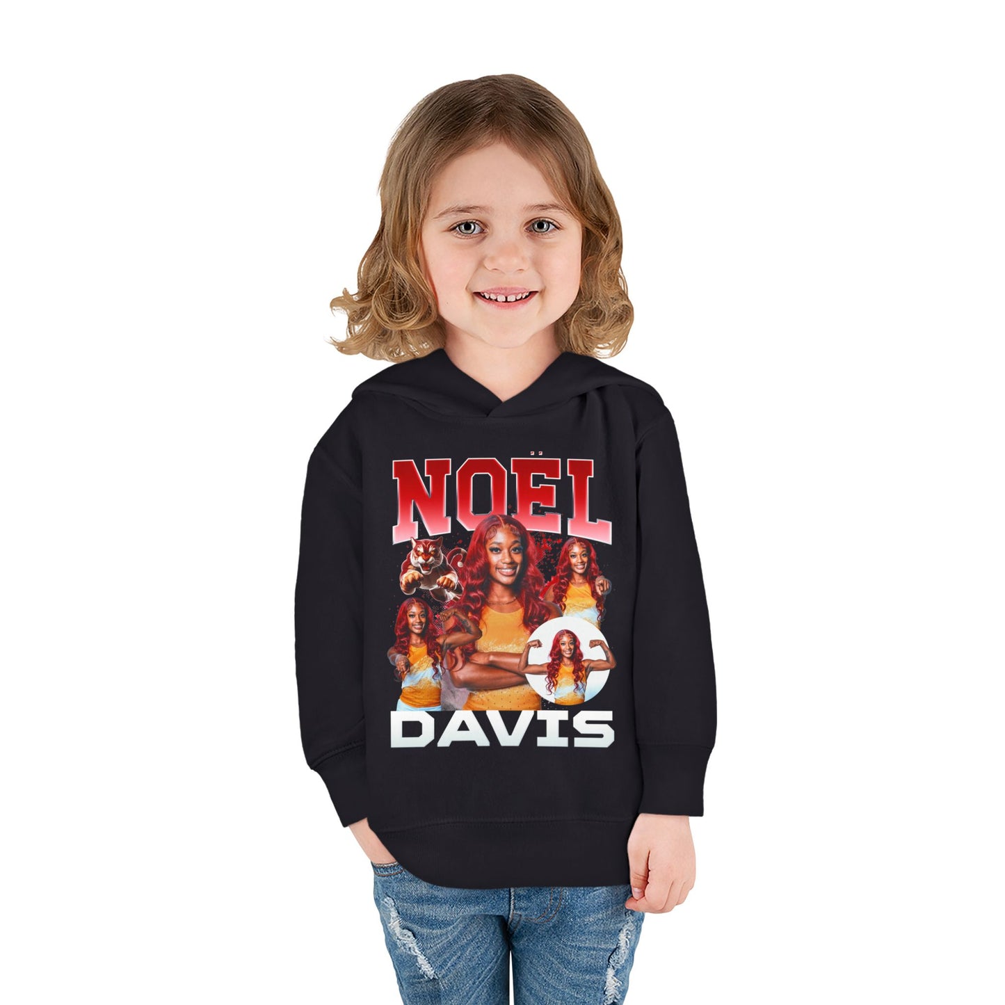 Noël Davis Toddler Pullover Hoodie