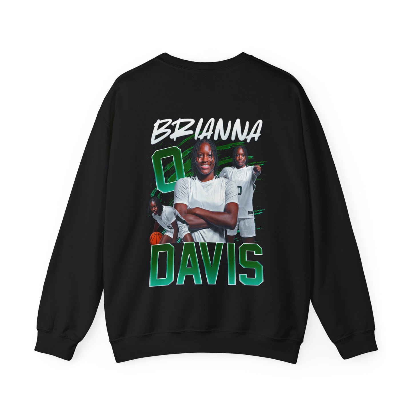 Brianna Davis Logo Front & Back Crewneck
