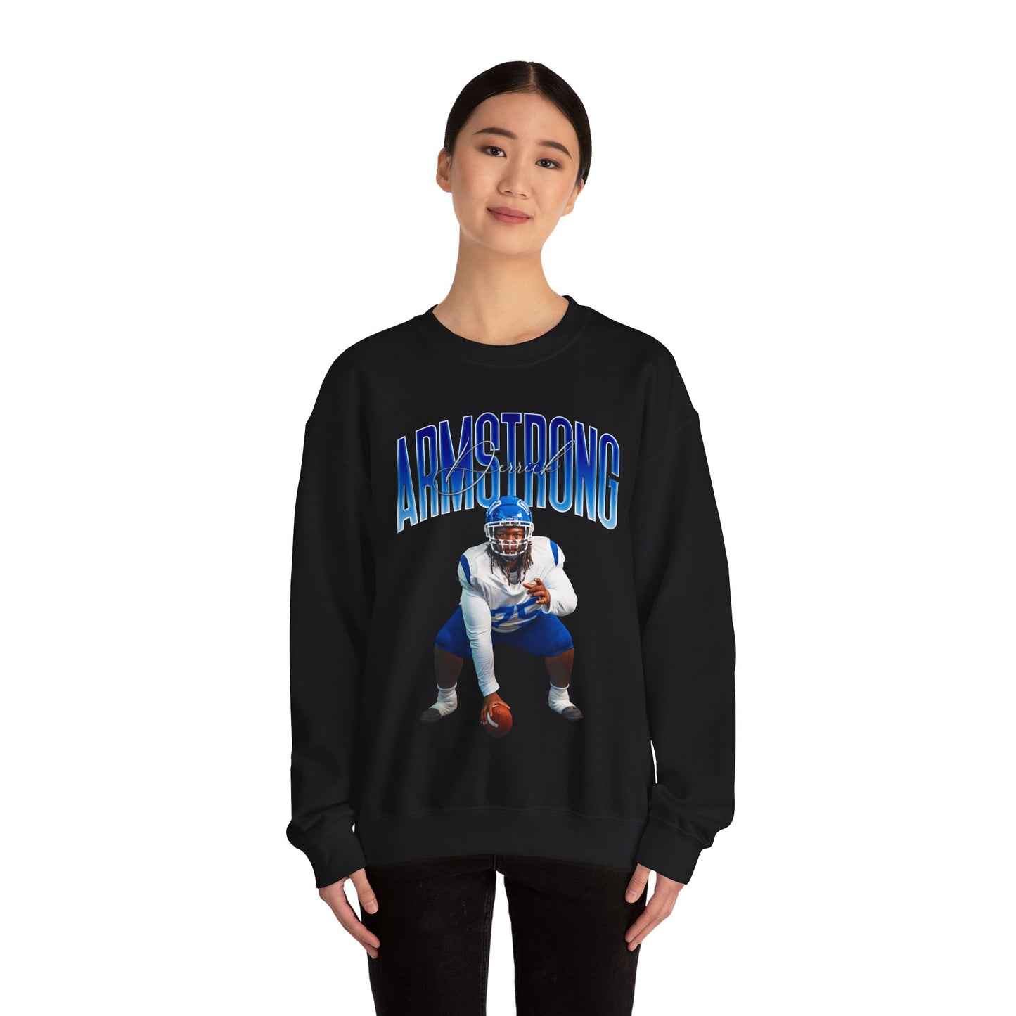 Derrick Armstrong Big Last Name Crewneck Sweatshirt
