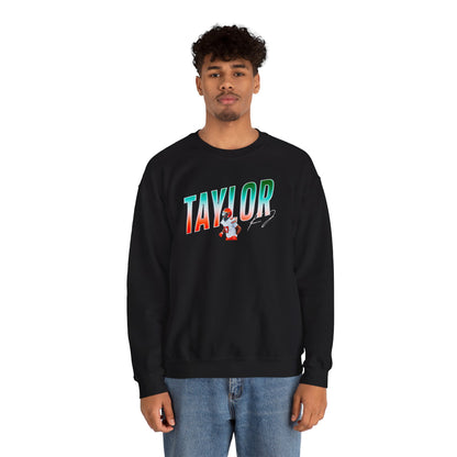 Kj Taylor Cursive Combo Crewneck Sweatshirt