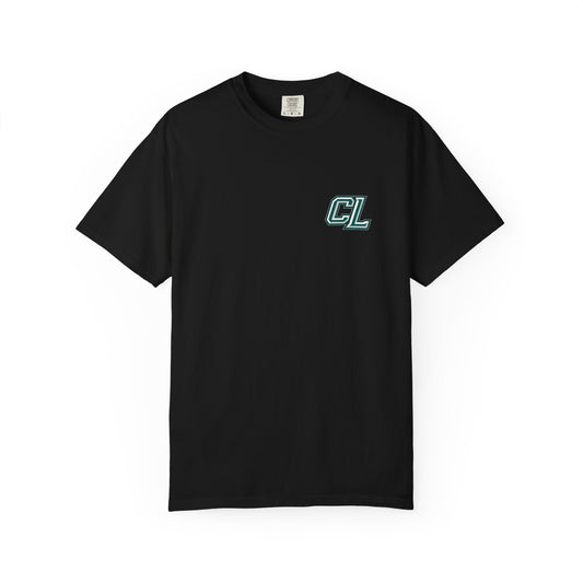 Courtney Lewis Logo Front & Back Premium Tee